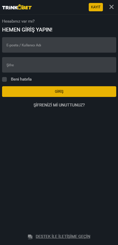 Trinkbet